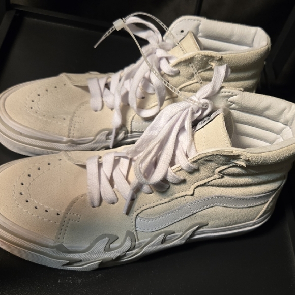 Vans Off-White High-Top Sneakers - Picture 1 of 4